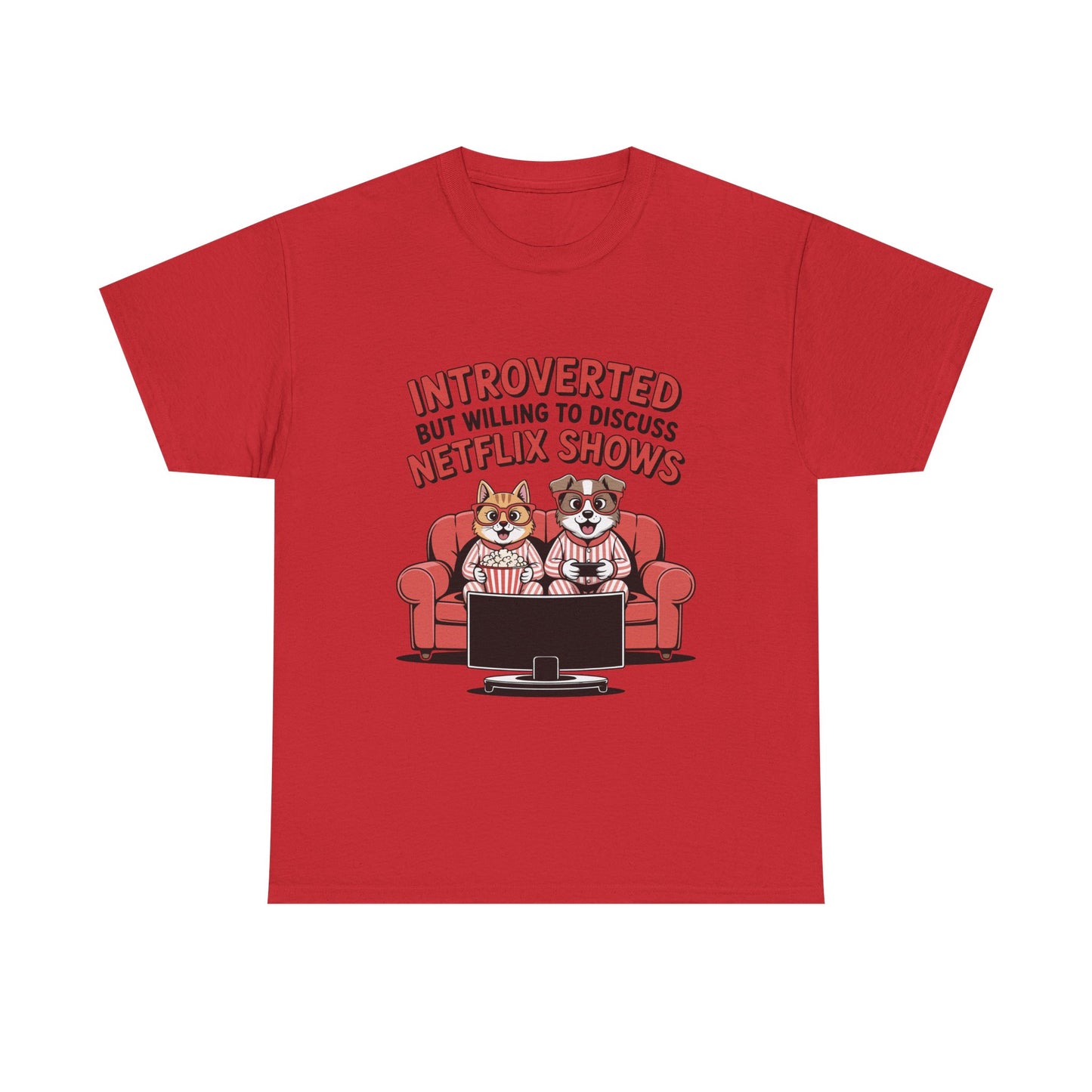 Introverted Netflix T-Shirt