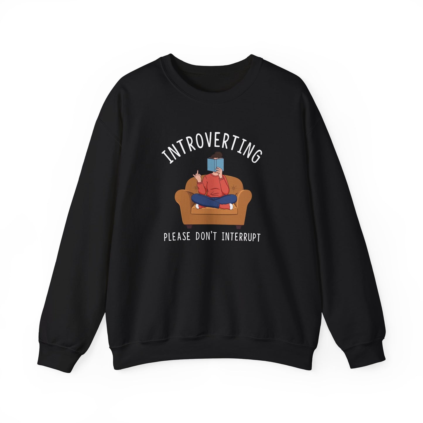 Introverting Don’t Interrupt Sweatshirt