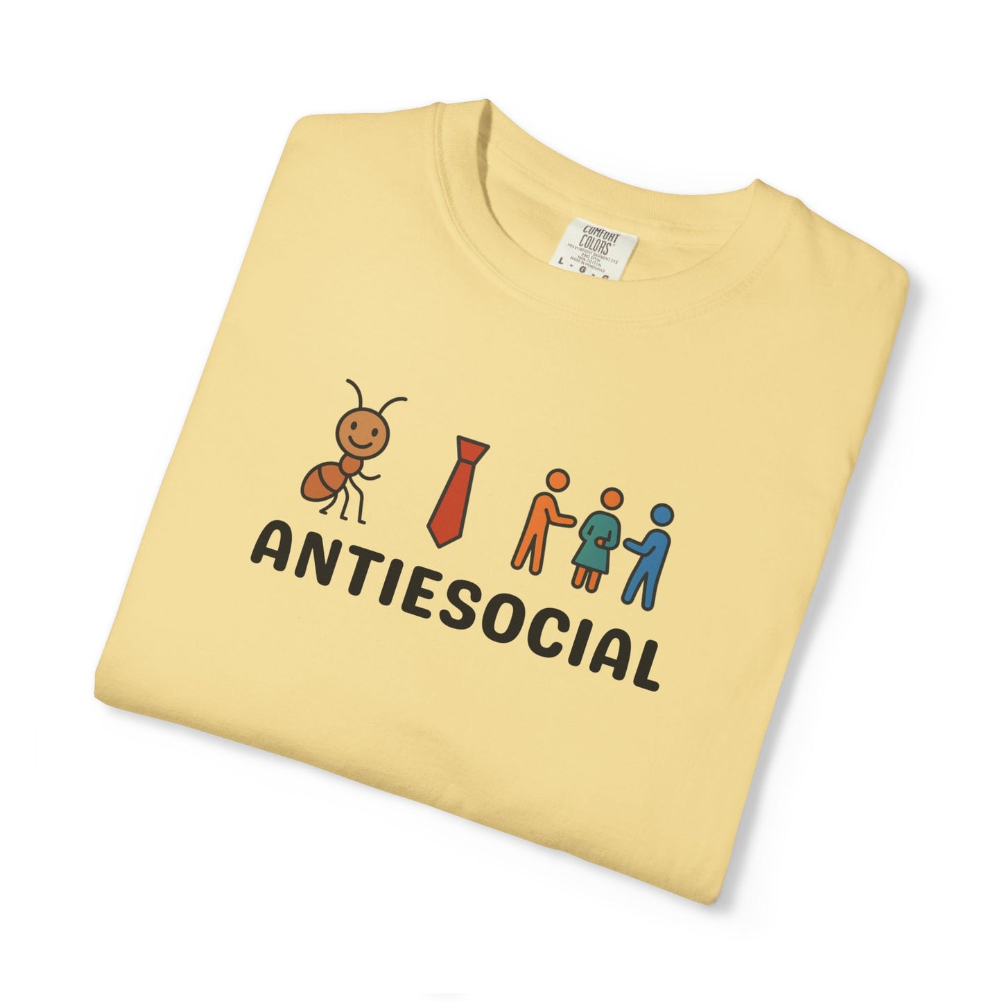 Anti-Social Tee (Garment Dye)