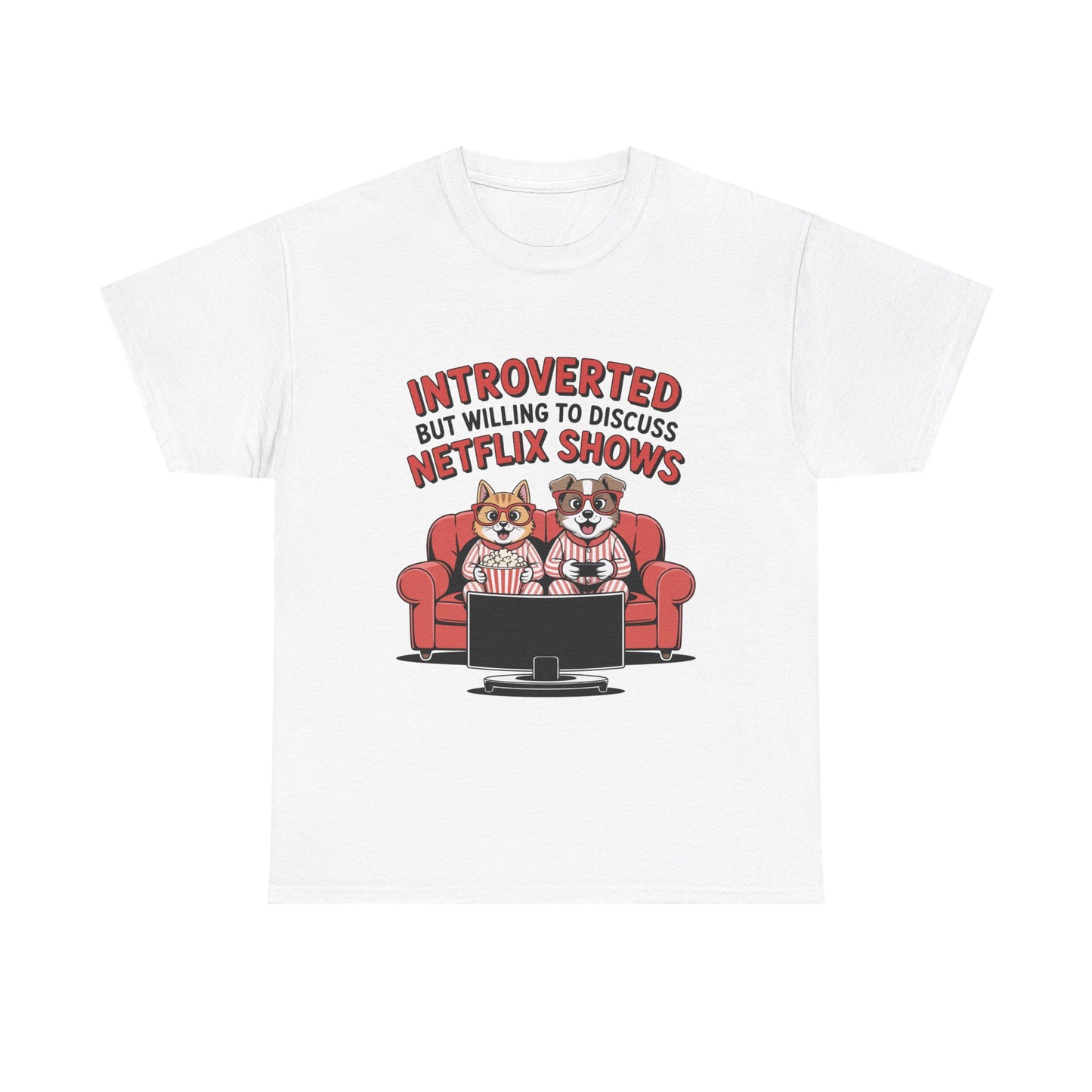 Introverted Netflix T-Shirt