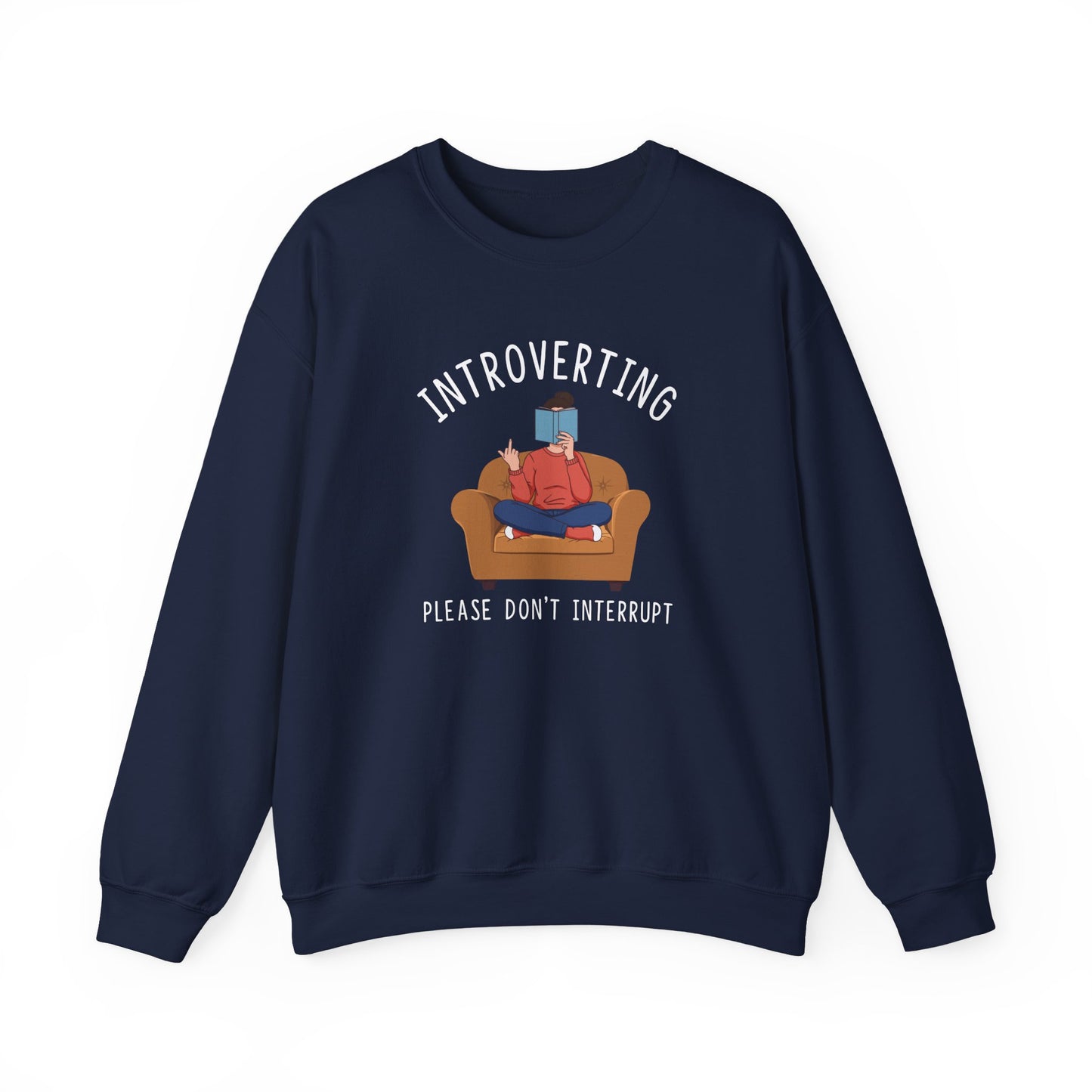 Introverting Don’t Interrupt Sweatshirt