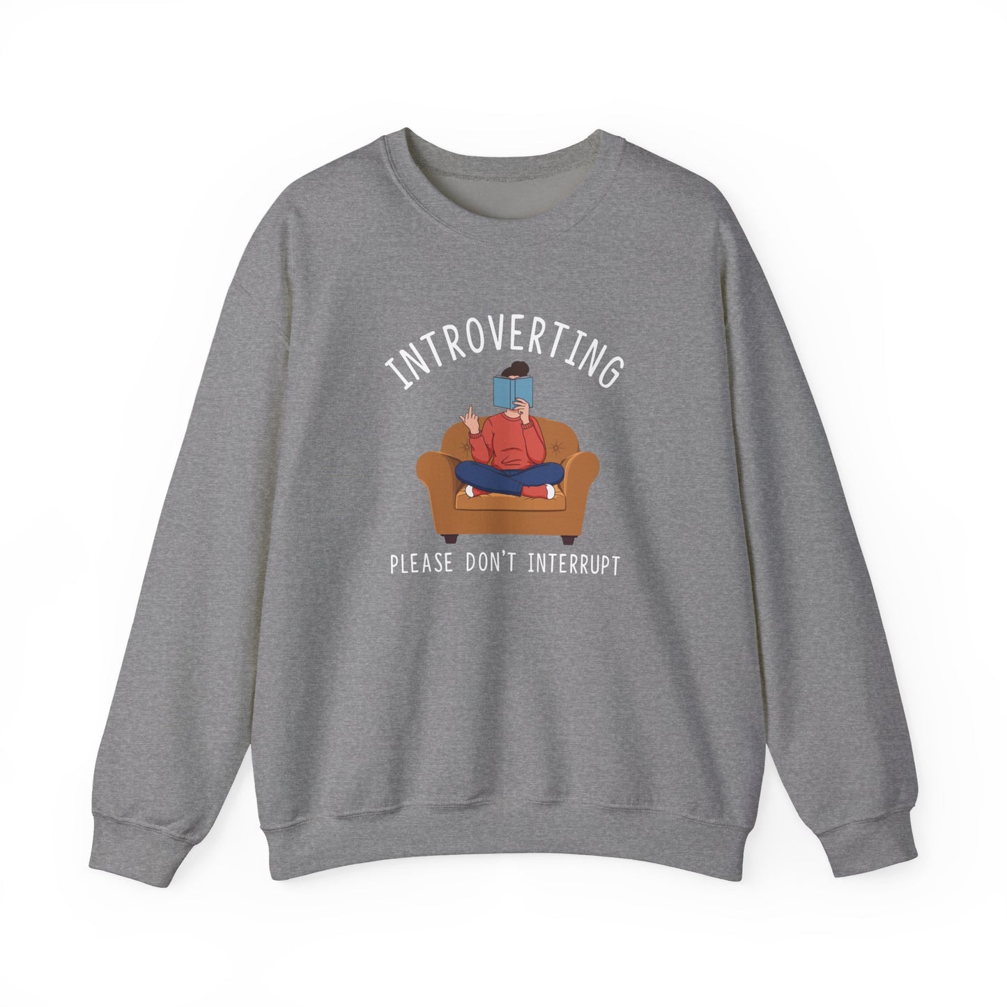Introverting Don’t Interrupt Sweatshirt