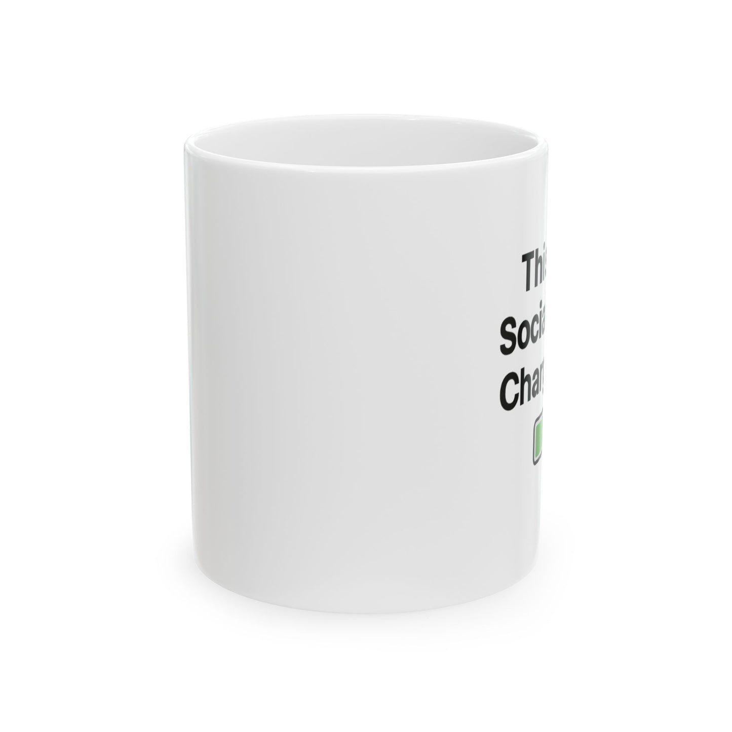 Social Battery Mug