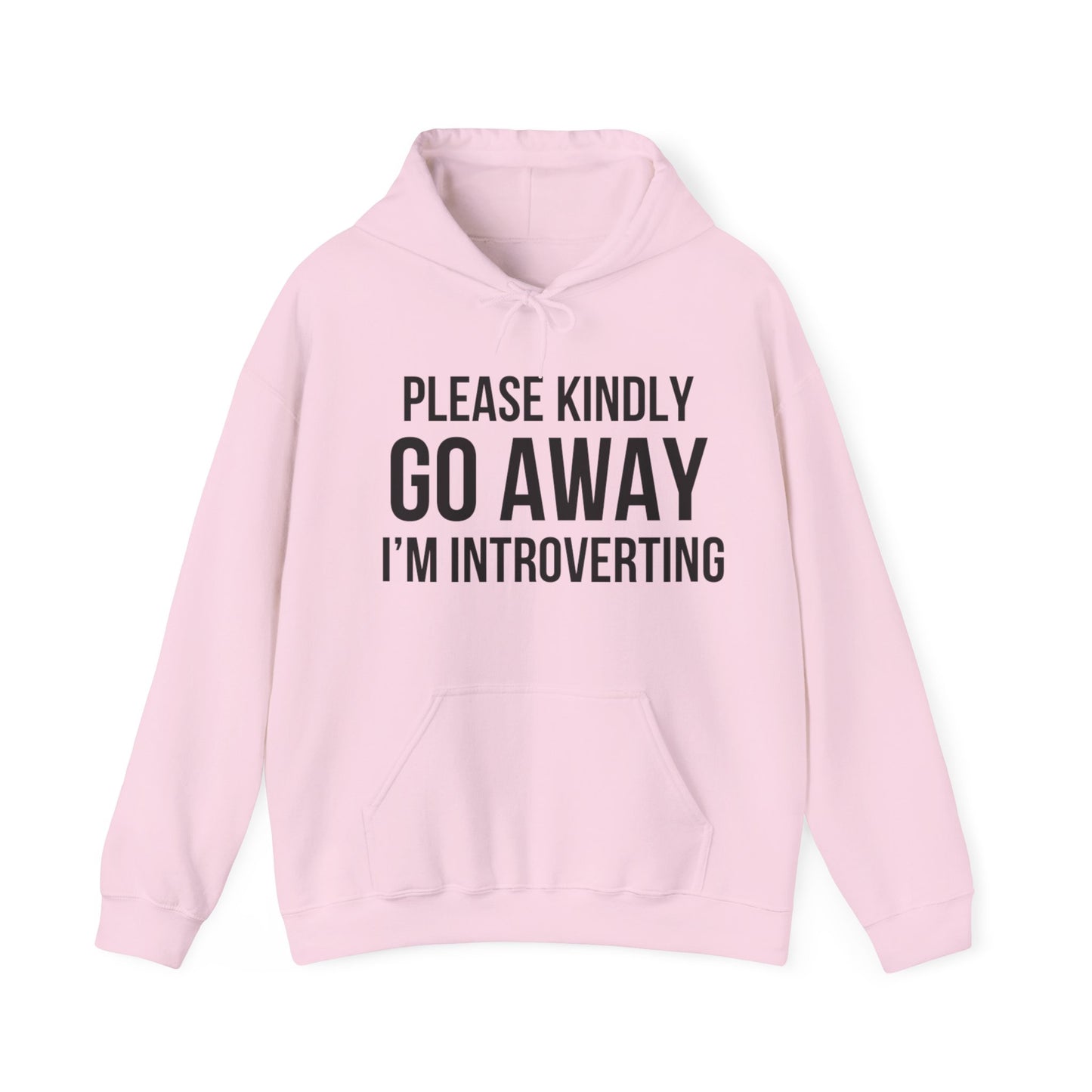 Please Go Away Introverting Hoodie
