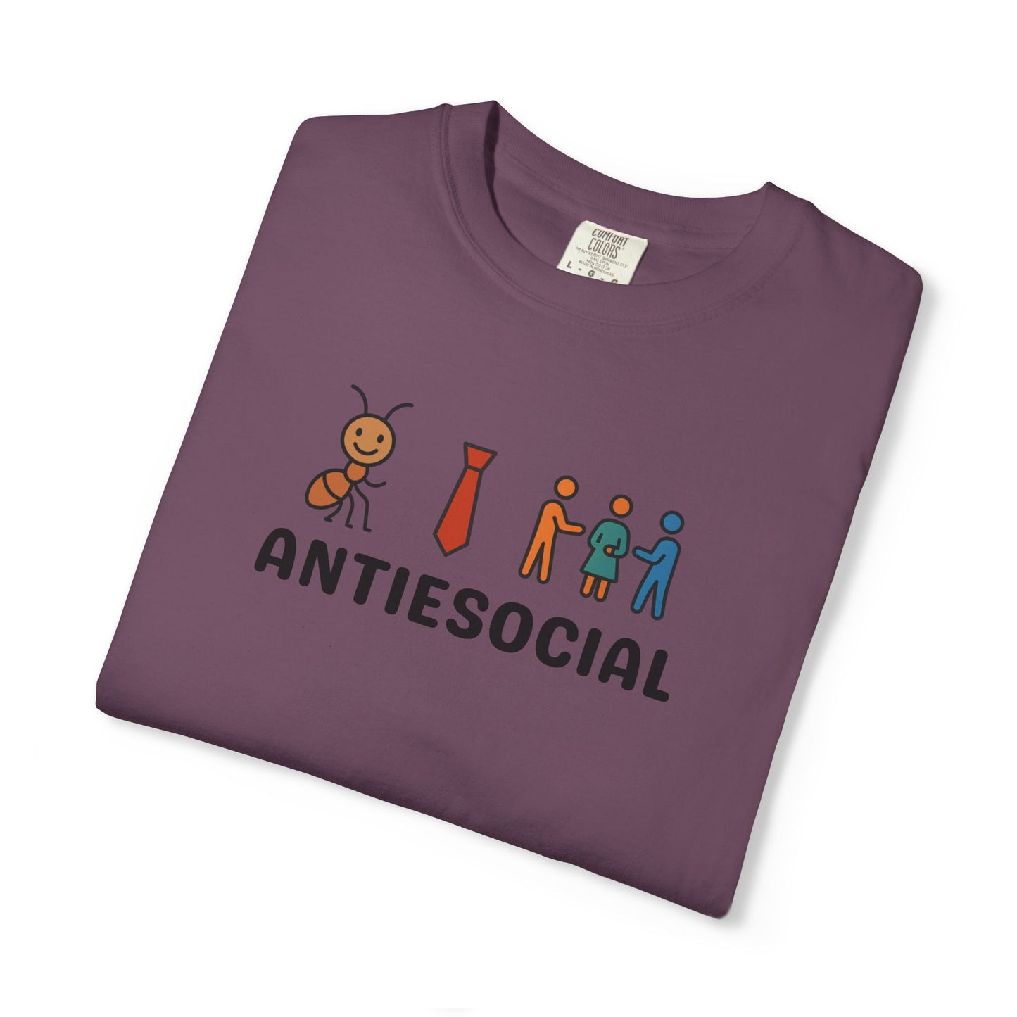 Anti-Social Tee (Garment Dye)
