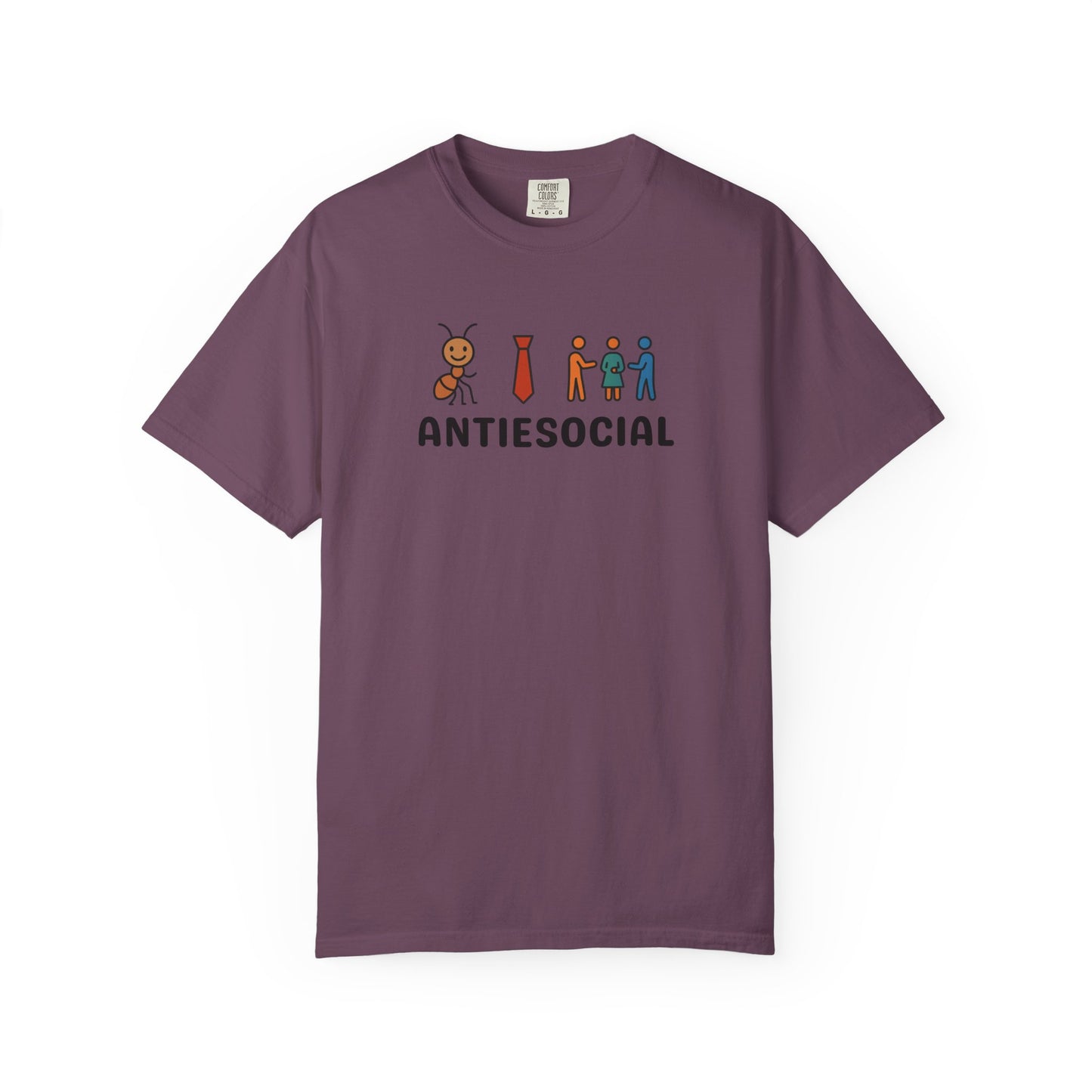 Anti-Social Tee (Garment Dye)