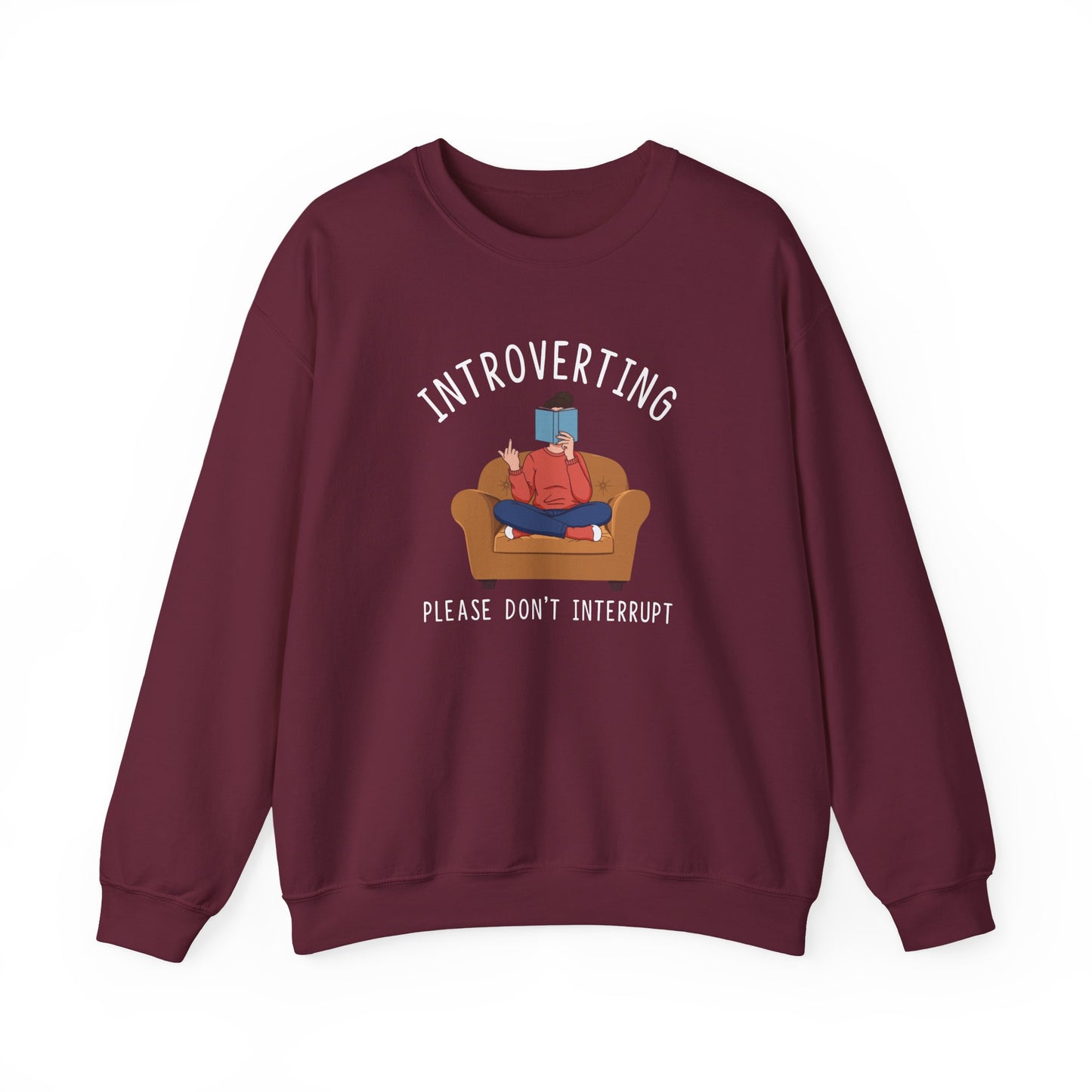 Introverting Don’t Interrupt Sweatshirt