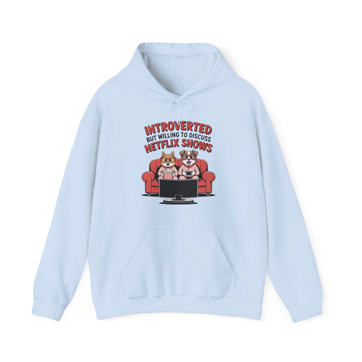 Introverted Netflix Hoodie
