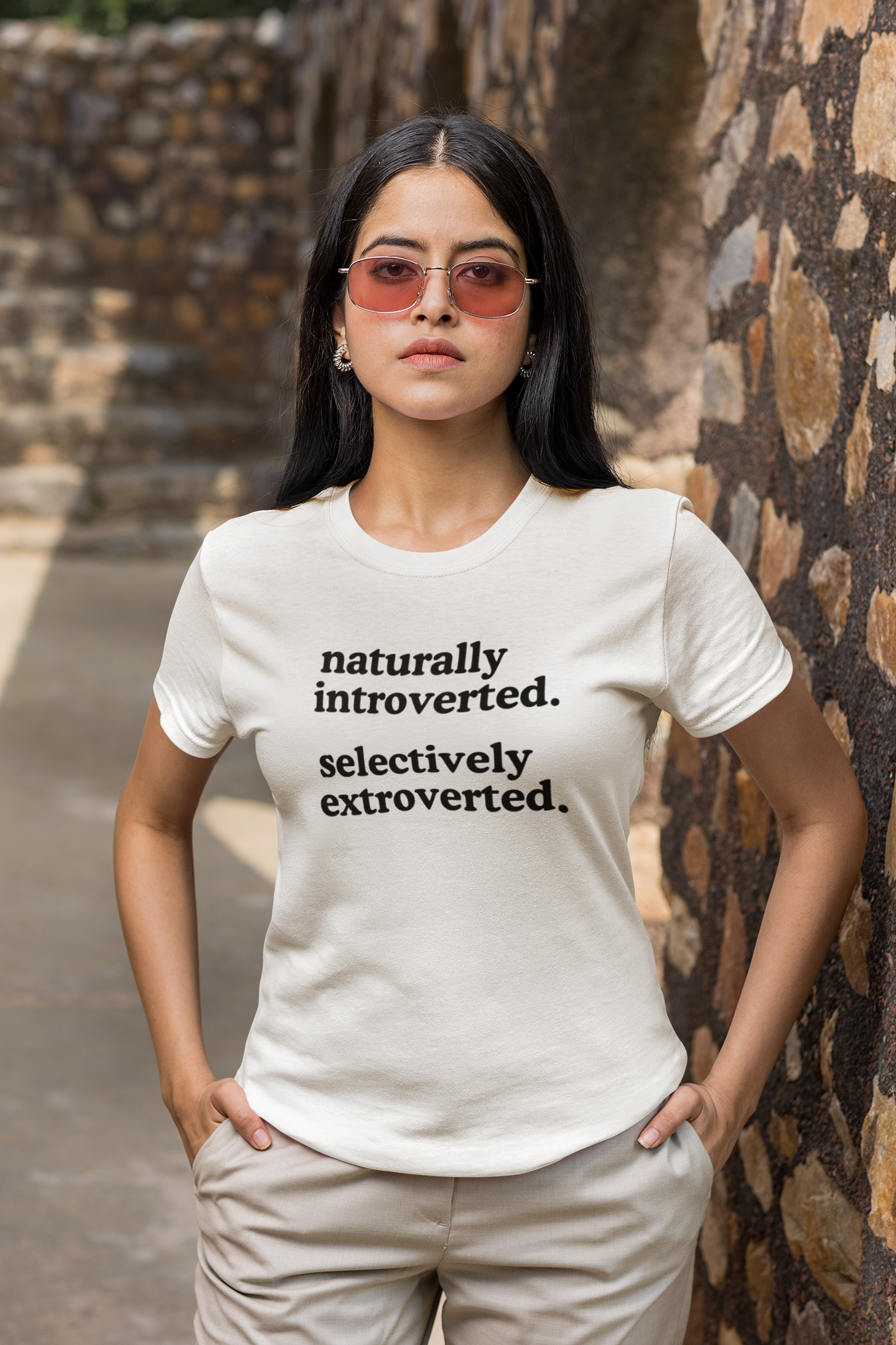 Naturally Introverted Selectively Extroverted T-Shirt