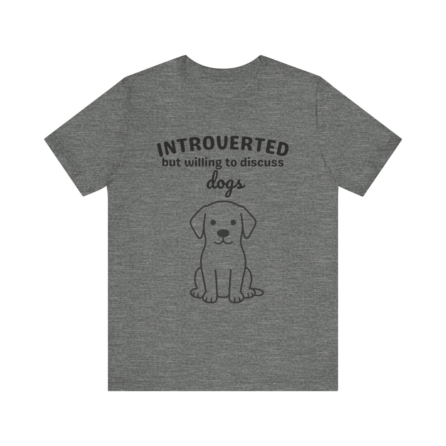 Introverted Dog T-Shirt