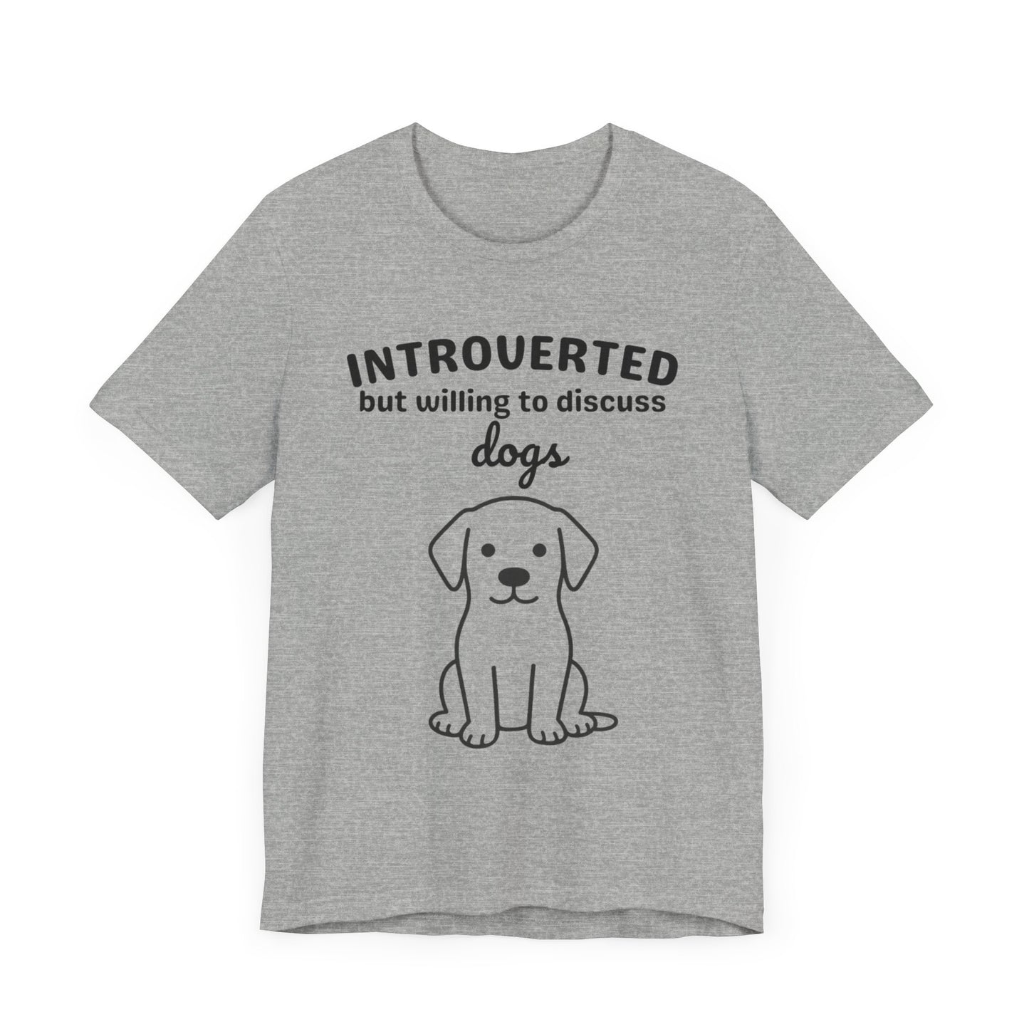 Introverted Dog T-Shirt