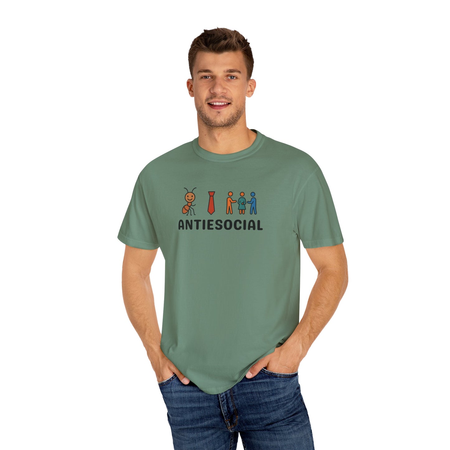 Anti-Social Tee (Garment Dye)