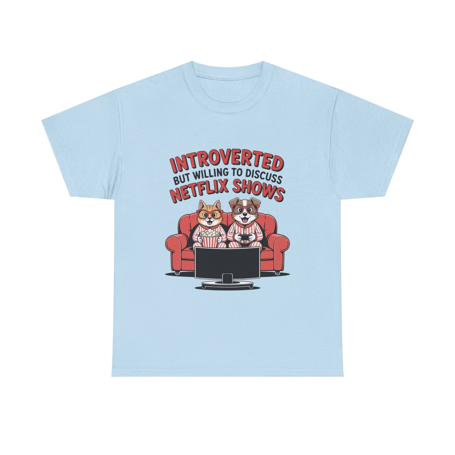 Introverted Netflix T-Shirt