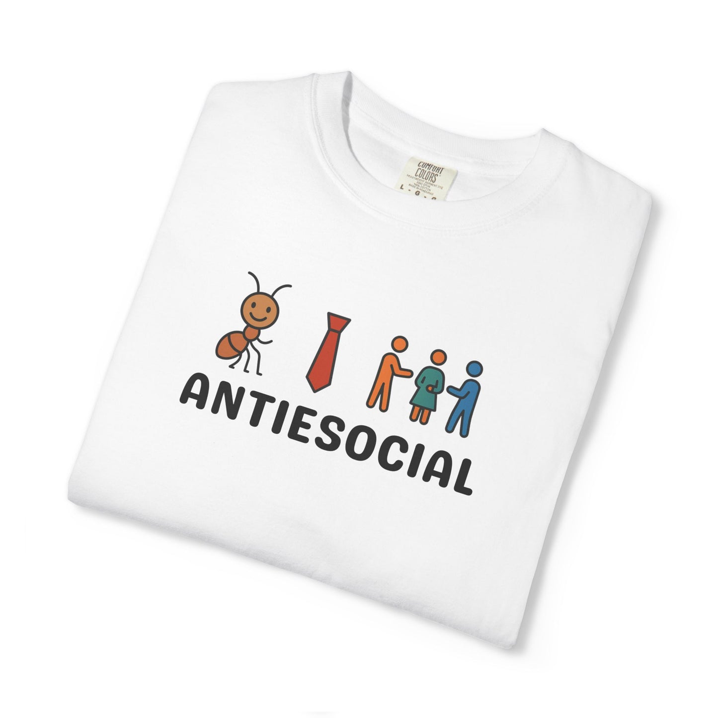 Anti-Social Tee (Garment Dye)
