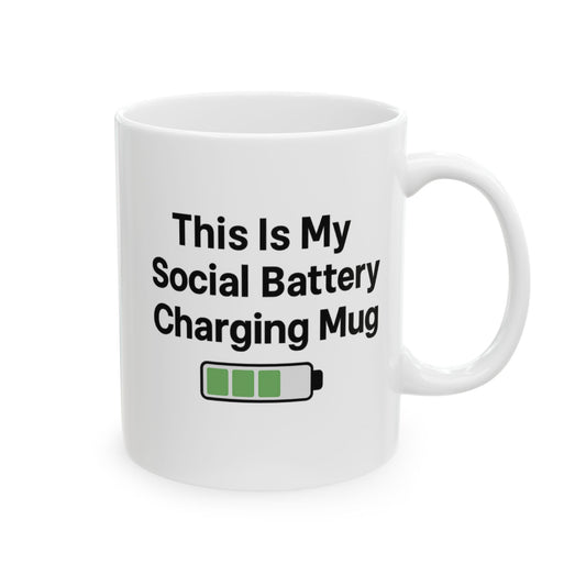 Social Battery Mug