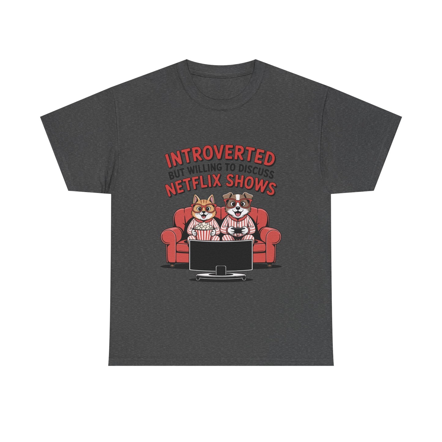 Introverted Netflix T-Shirt