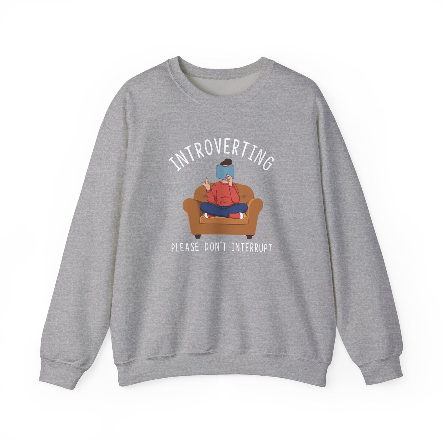Introverting Don’t Interrupt Sweatshirt