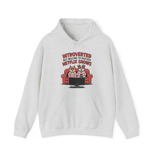 Introverted Netflix Hoodie