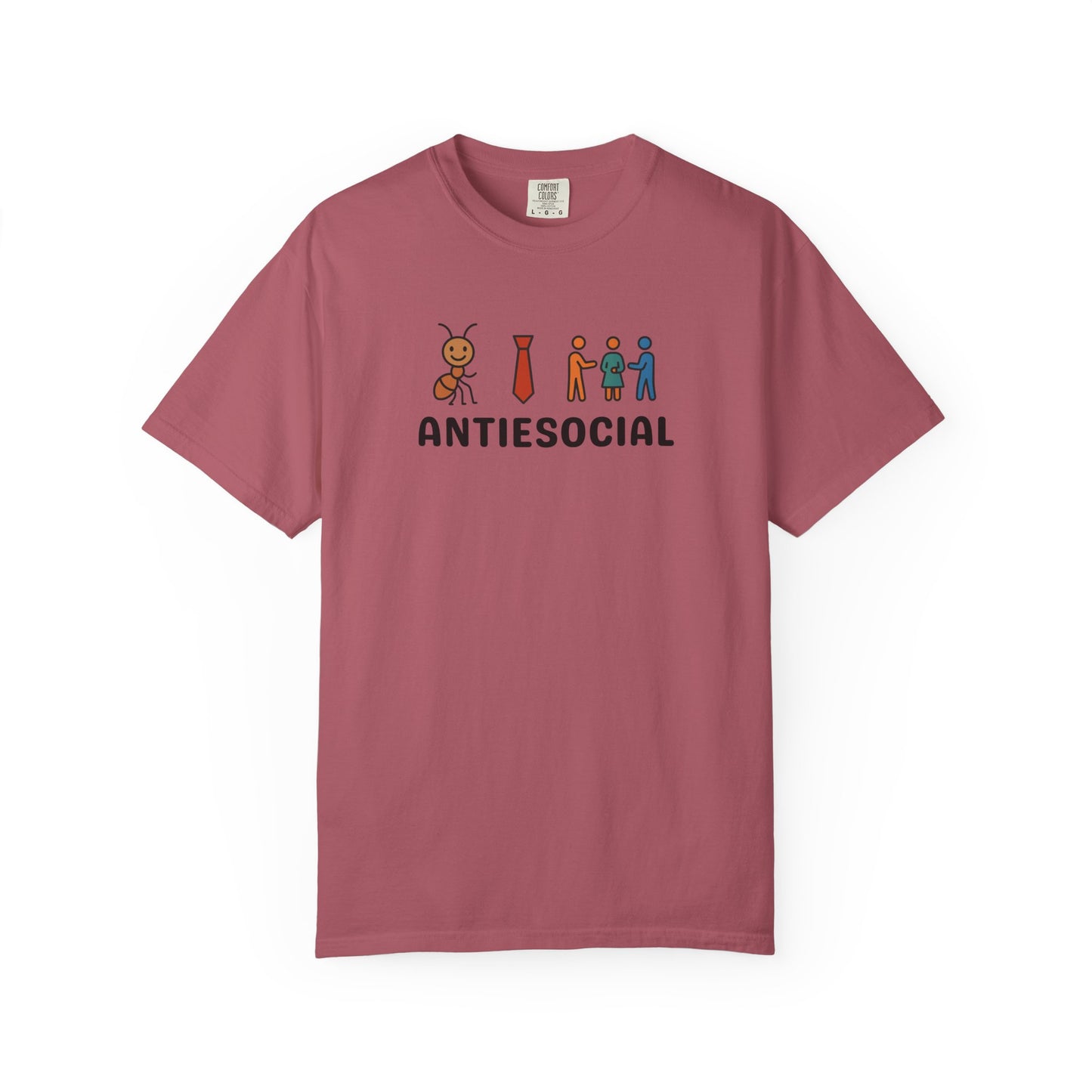 Anti-Social Tee (Garment Dye)