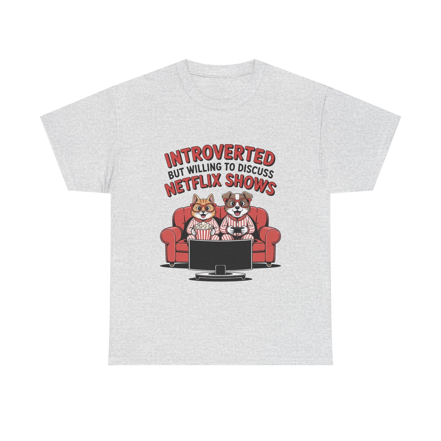 Introverted Netflix T-Shirt