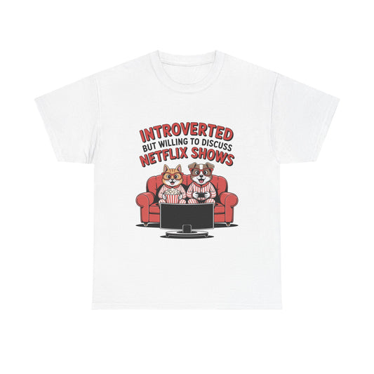 Introverted Netflix T-Shirt