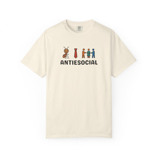 Anti-Social Tee (Garment Dye)