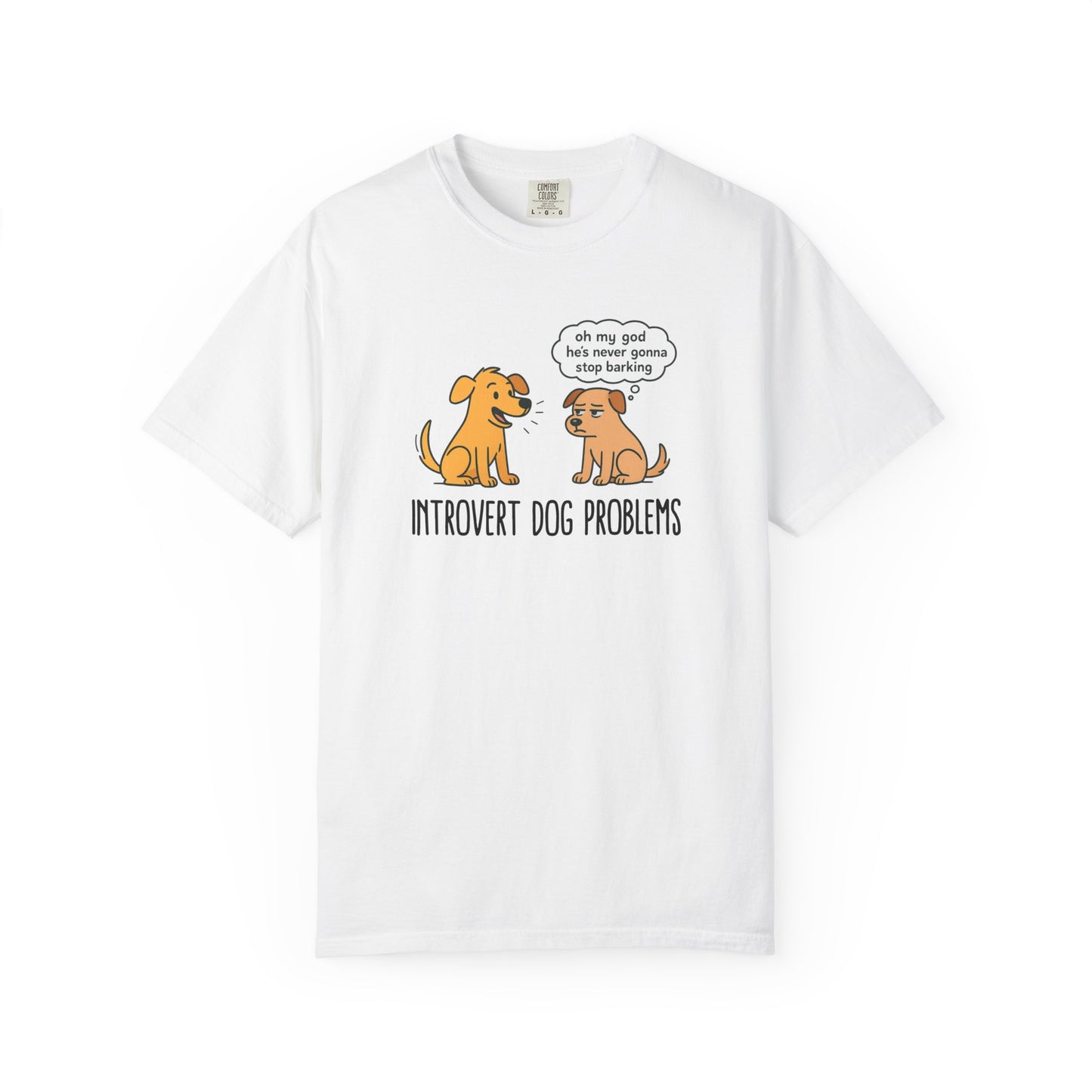 Introvert Dog Problems Tee