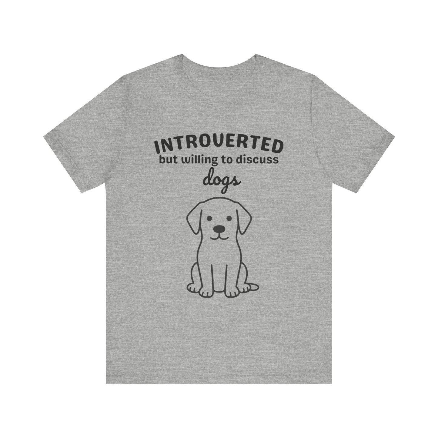 Introverted Dog T-Shirt