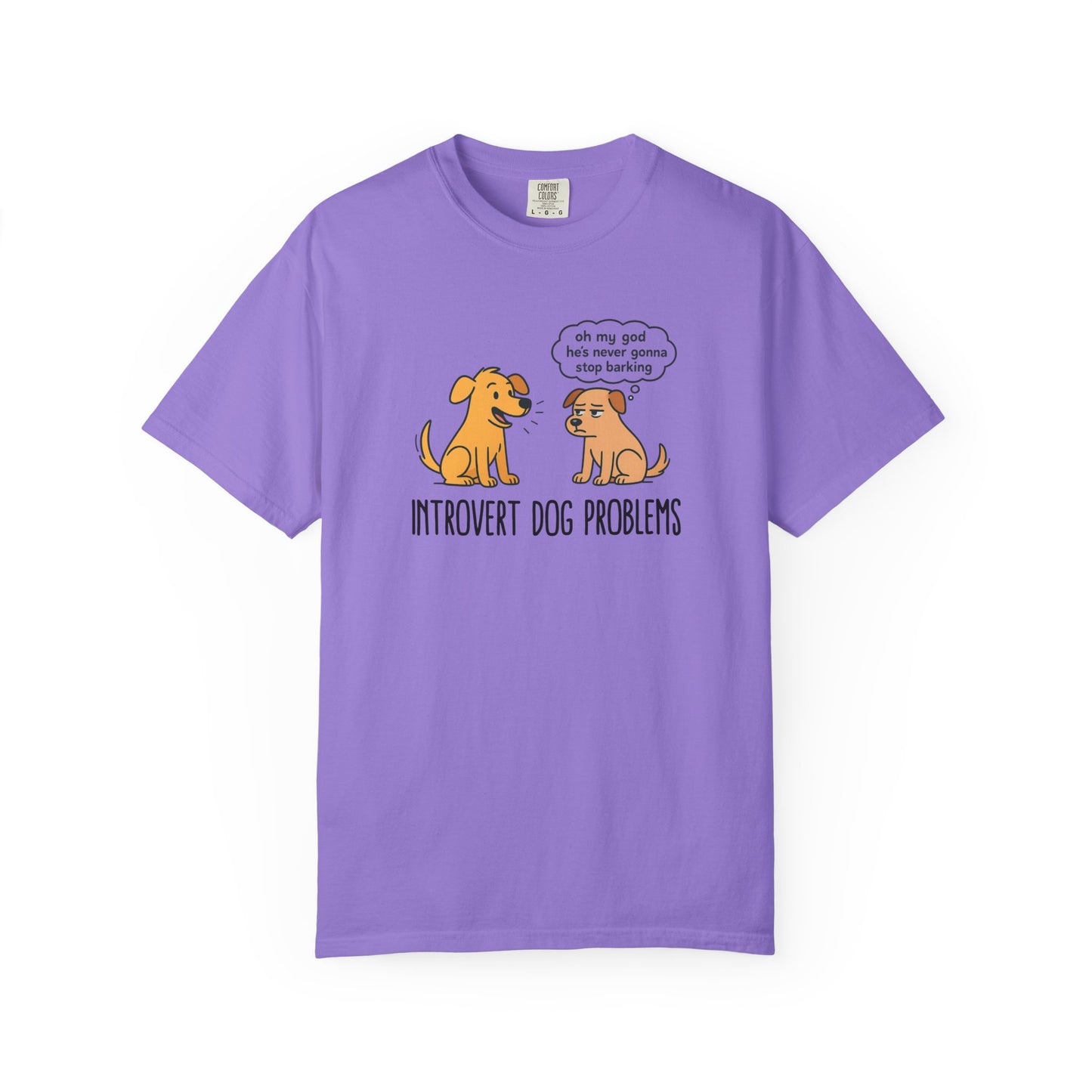 Introvert Dog Problems Tee