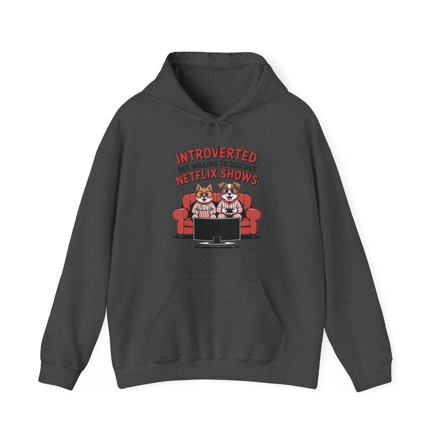 Introverted Netflix Hoodie