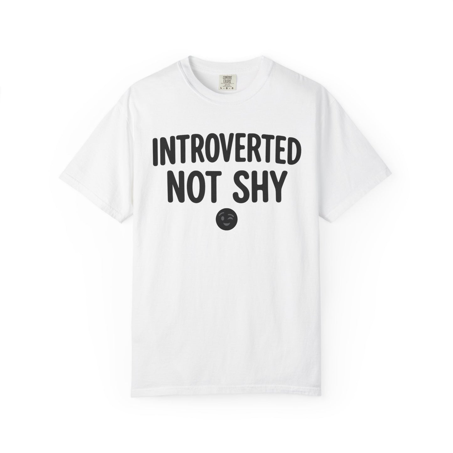 Introverted Not Shy Tee
