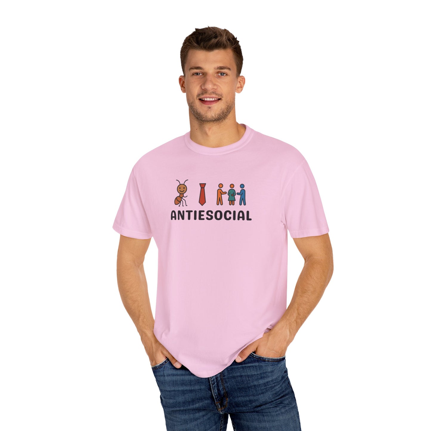 Anti-Social Tee (Garment Dye)