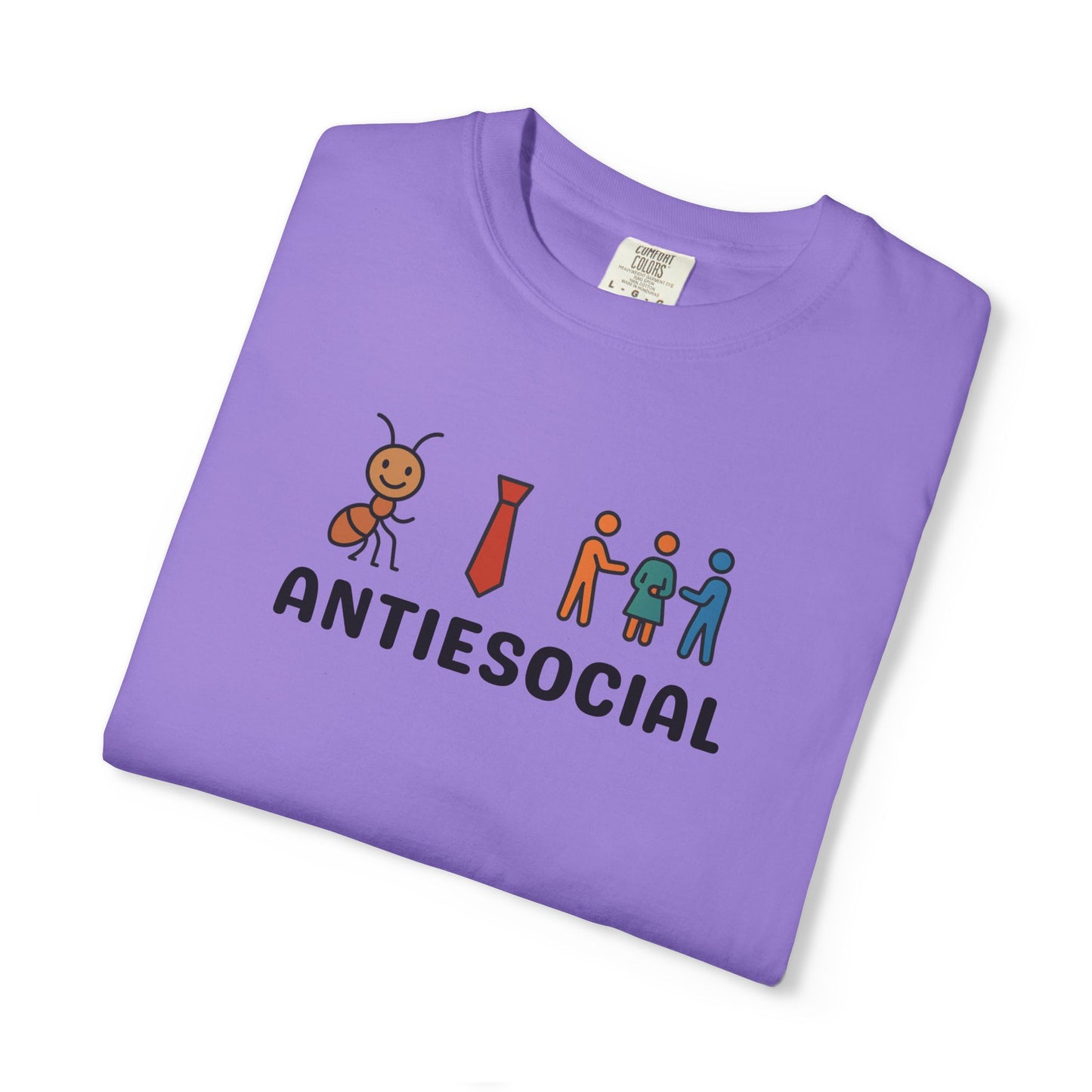 Anti-Social Tee (Garment Dye)