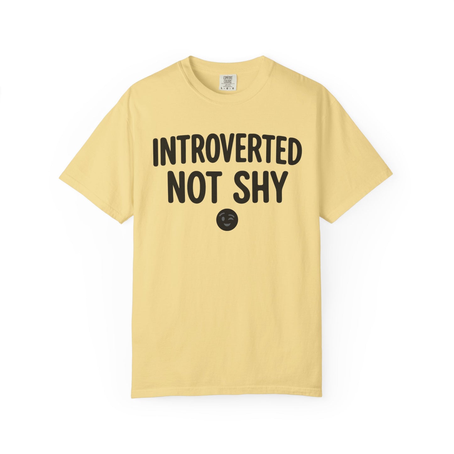 Introverted Not Shy Tee