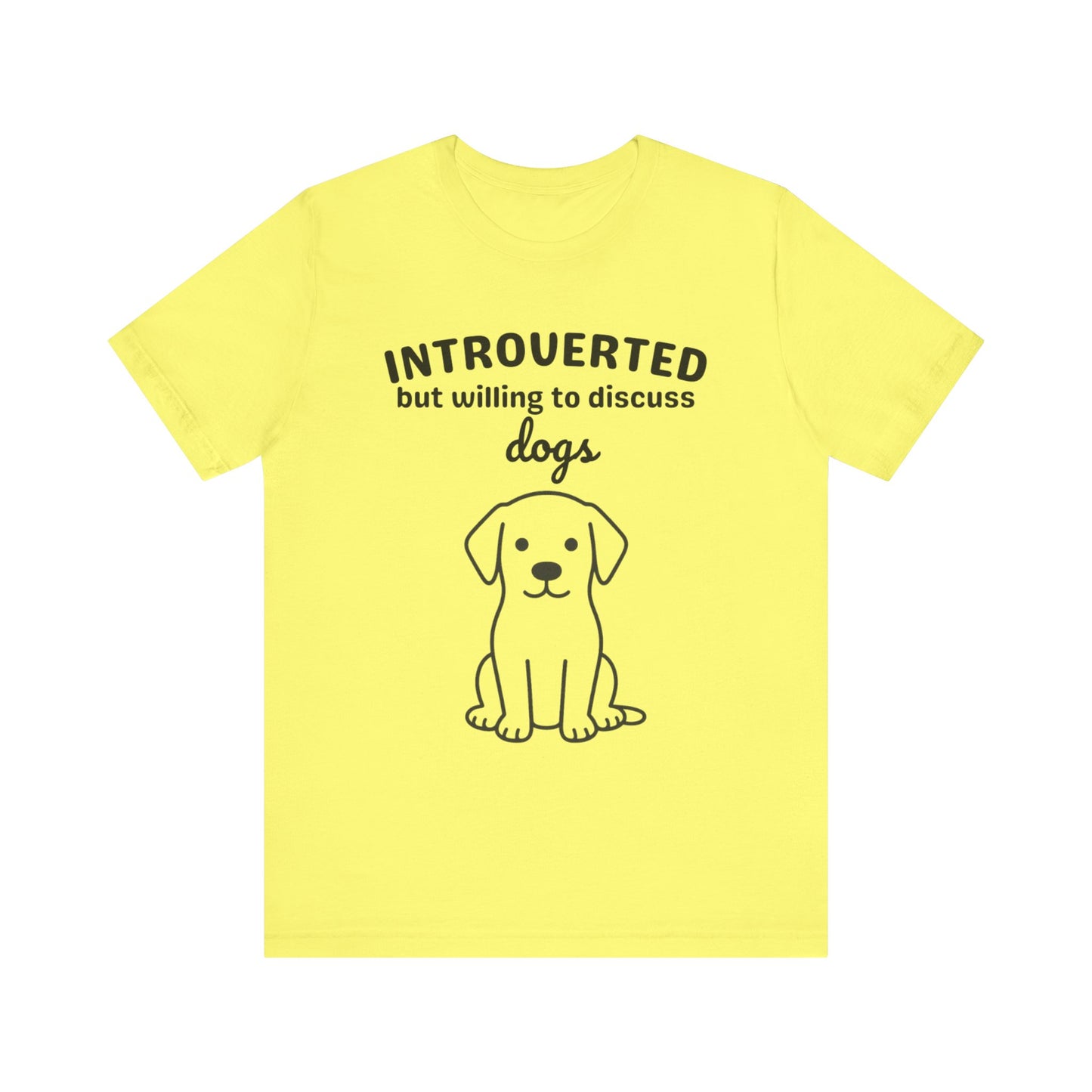 Introverted Dog T-Shirt