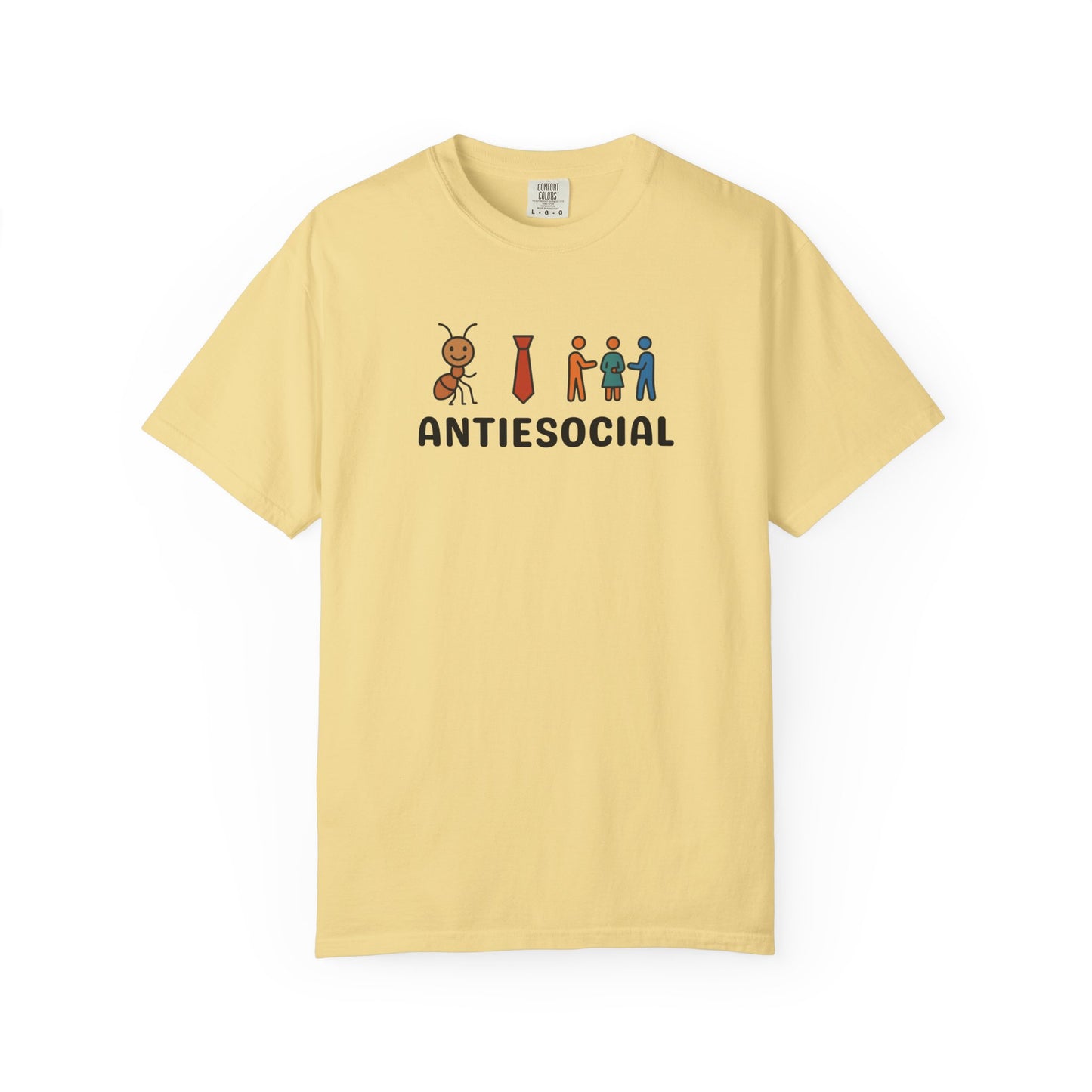 Anti-Social Tee (Garment Dye)