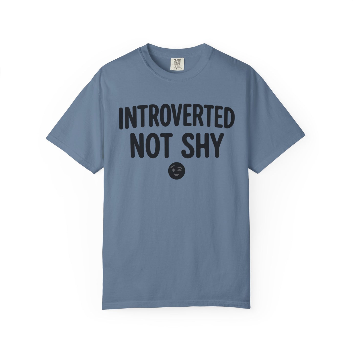 Introverted Not Shy Tee