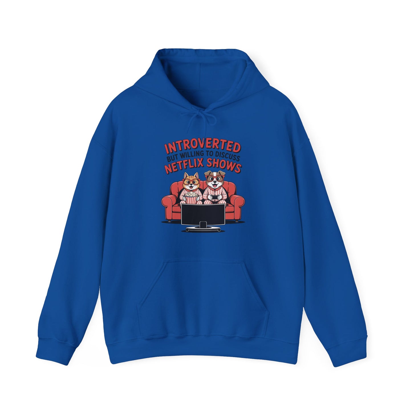 Introverted Netflix Hoodie