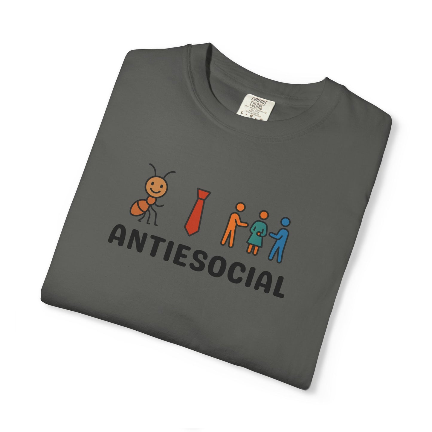 Anti-Social Tee (Garment Dye)