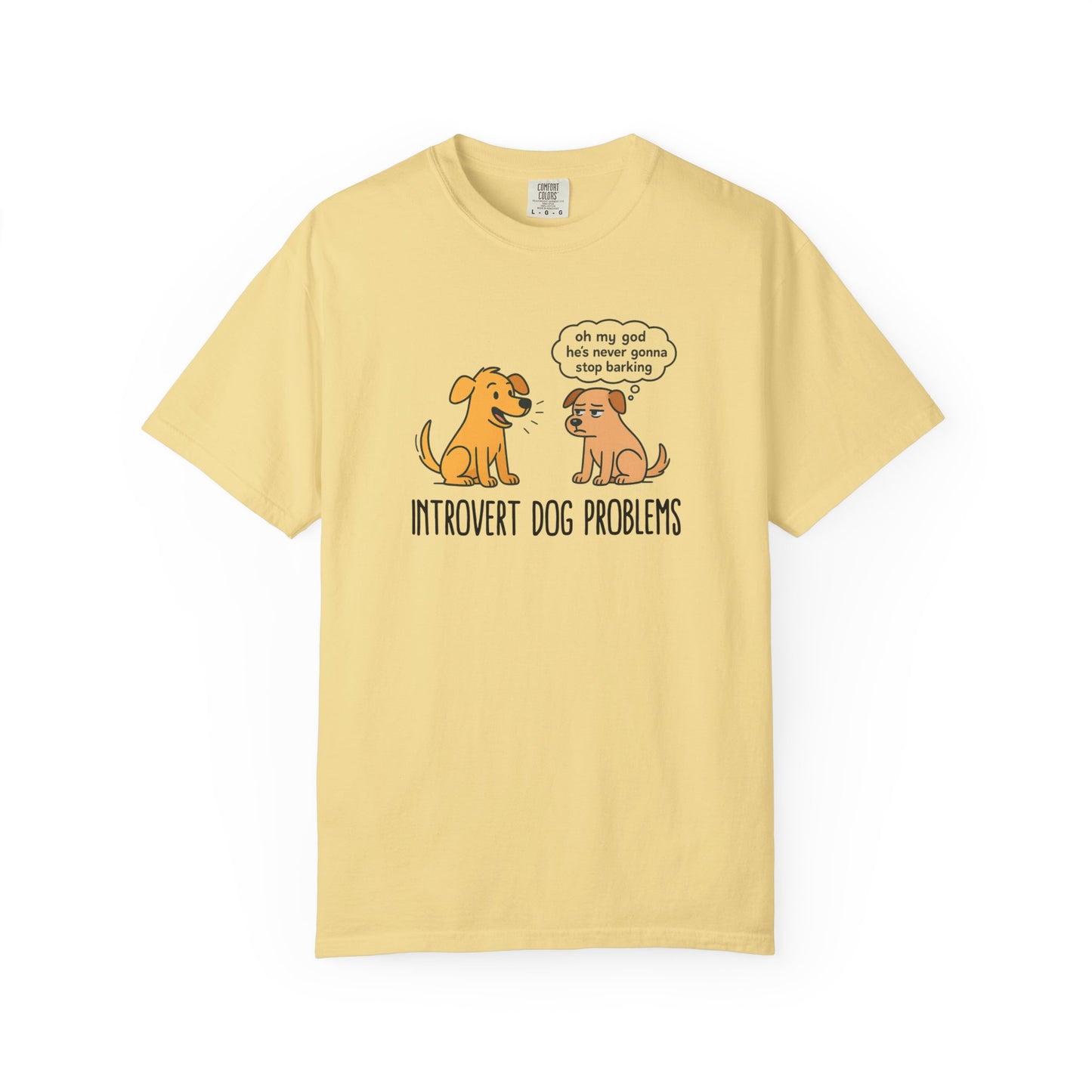 Introvert Dog Problems Tee
