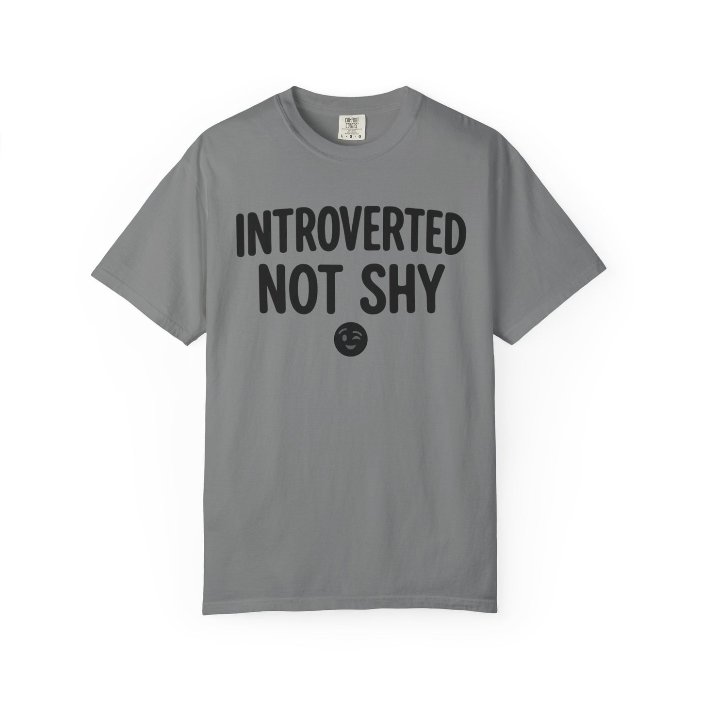Introverted Not Shy Tee