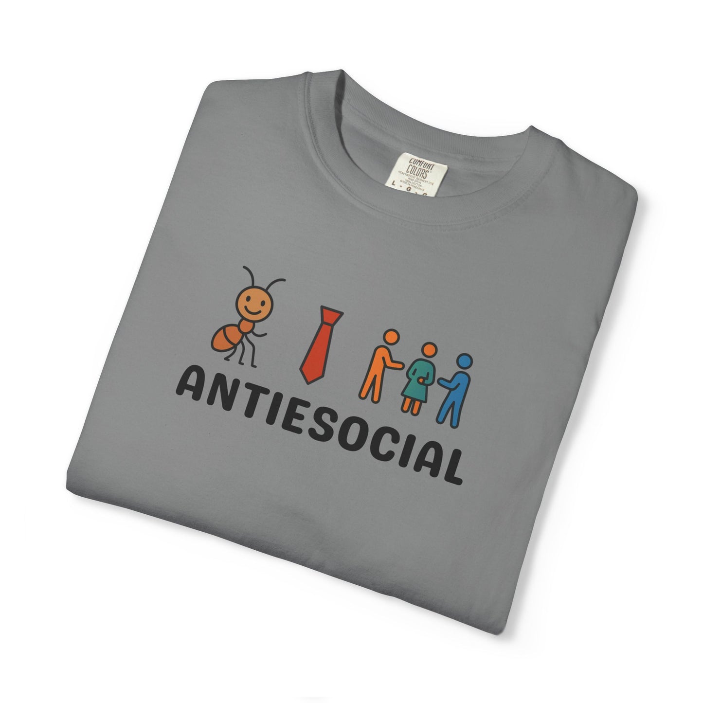 Anti-Social Tee (Garment Dye)