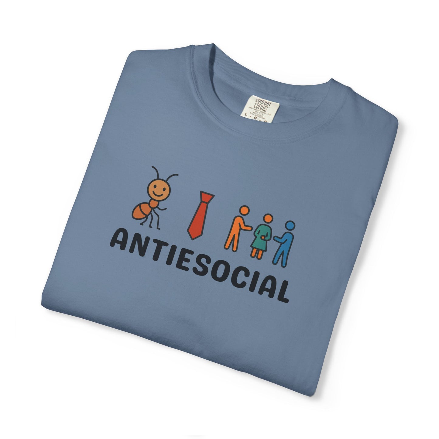 Anti-Social Tee (Garment Dye)