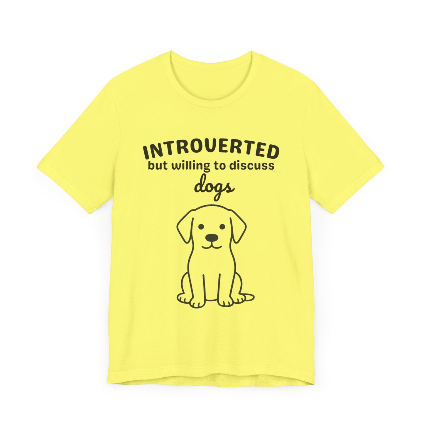 Introverted Dog T-Shirt