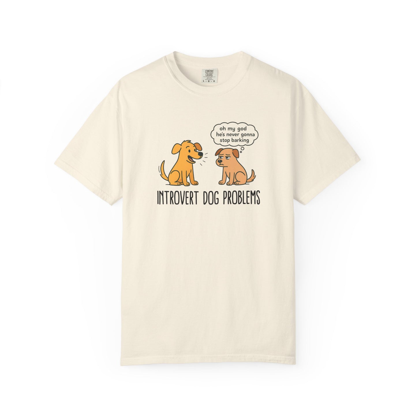 Introvert Dog Problems Tee