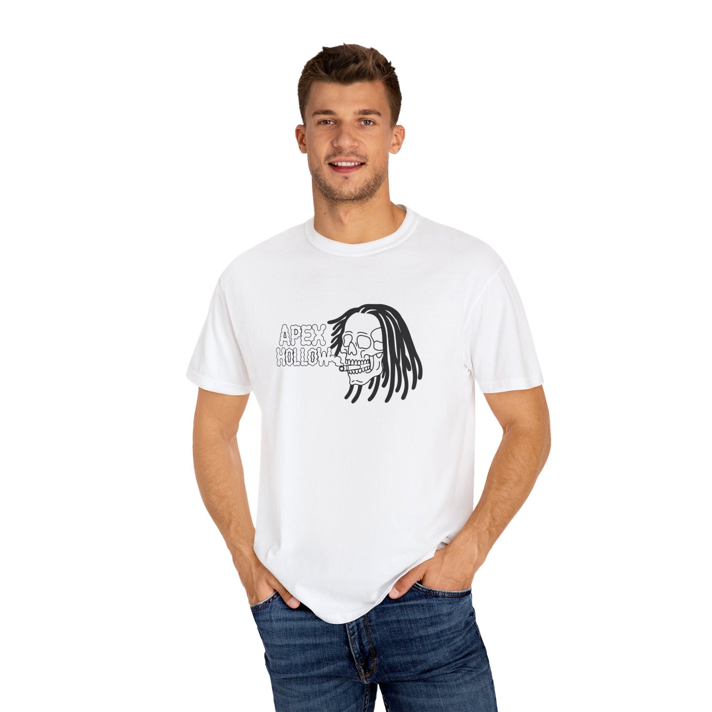 Apex Hollow Graphic Unisex T-Shirt | Streetwear, Casual Fashion, Unique Gift, Festival Wear, Graphic Tee