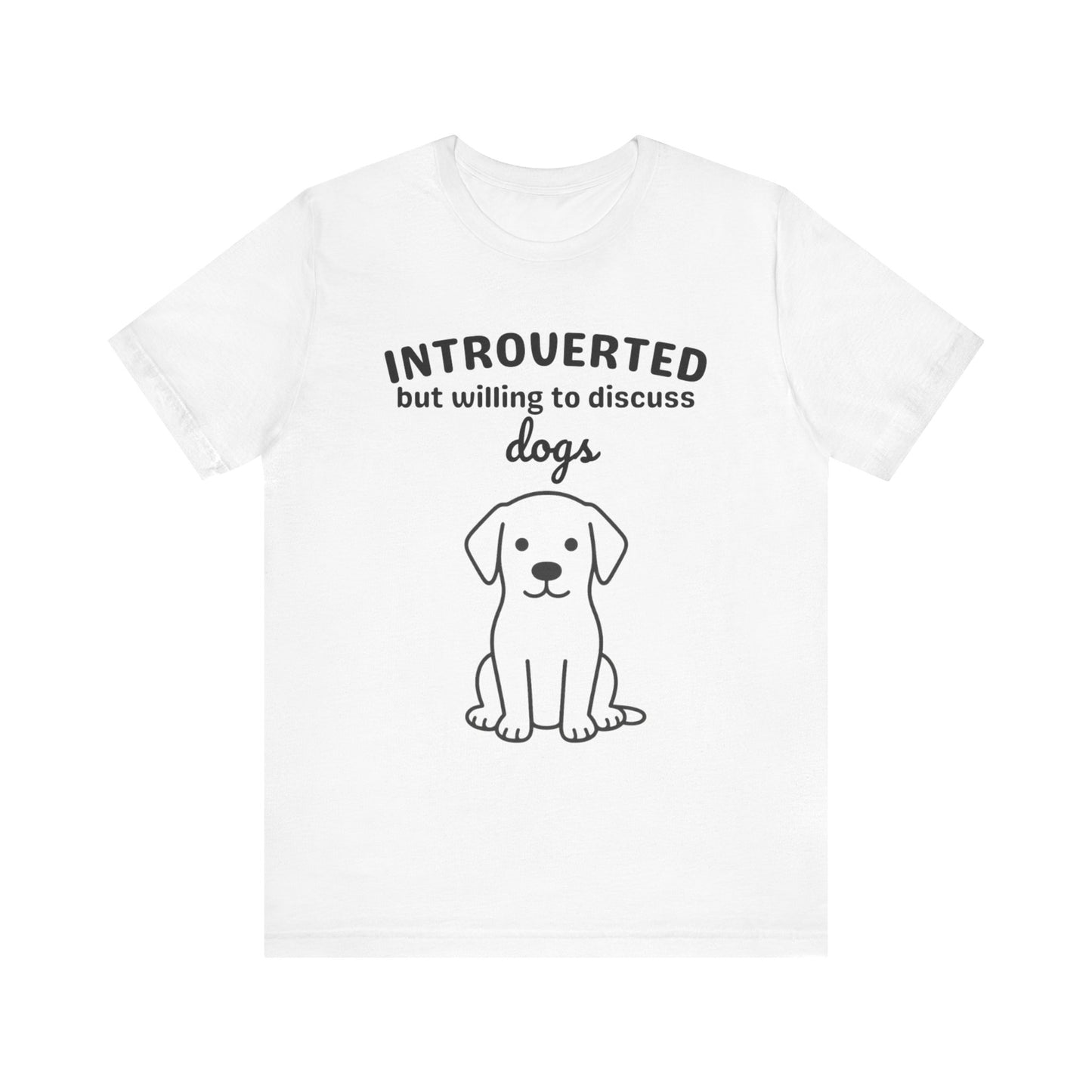 Introverted Dog T-Shirt
