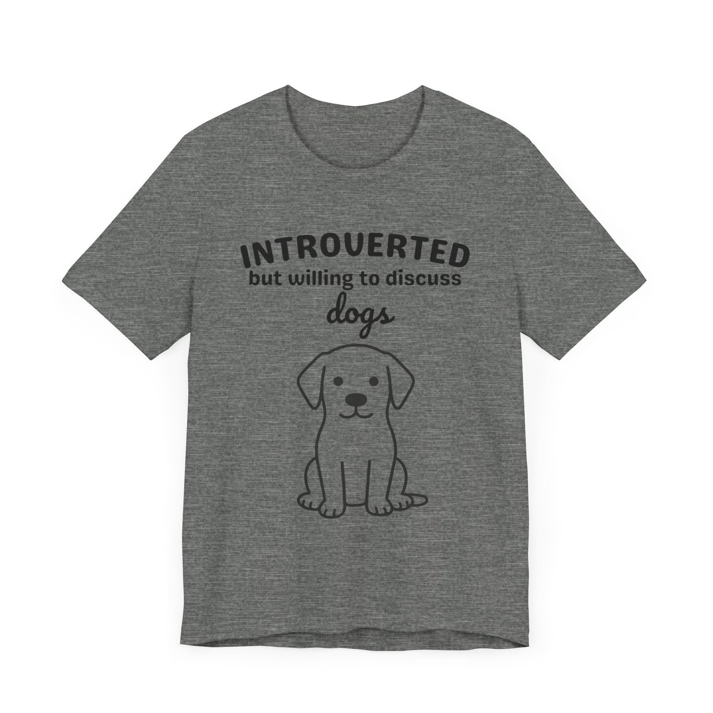 Introverted Dog T-Shirt