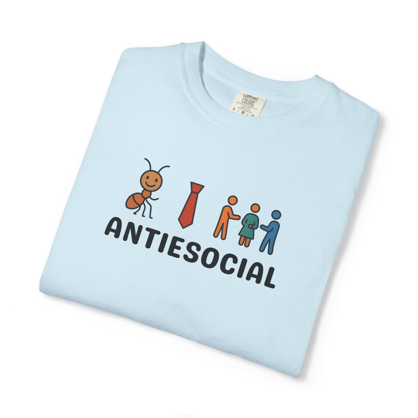Anti-Social Tee (Garment Dye)