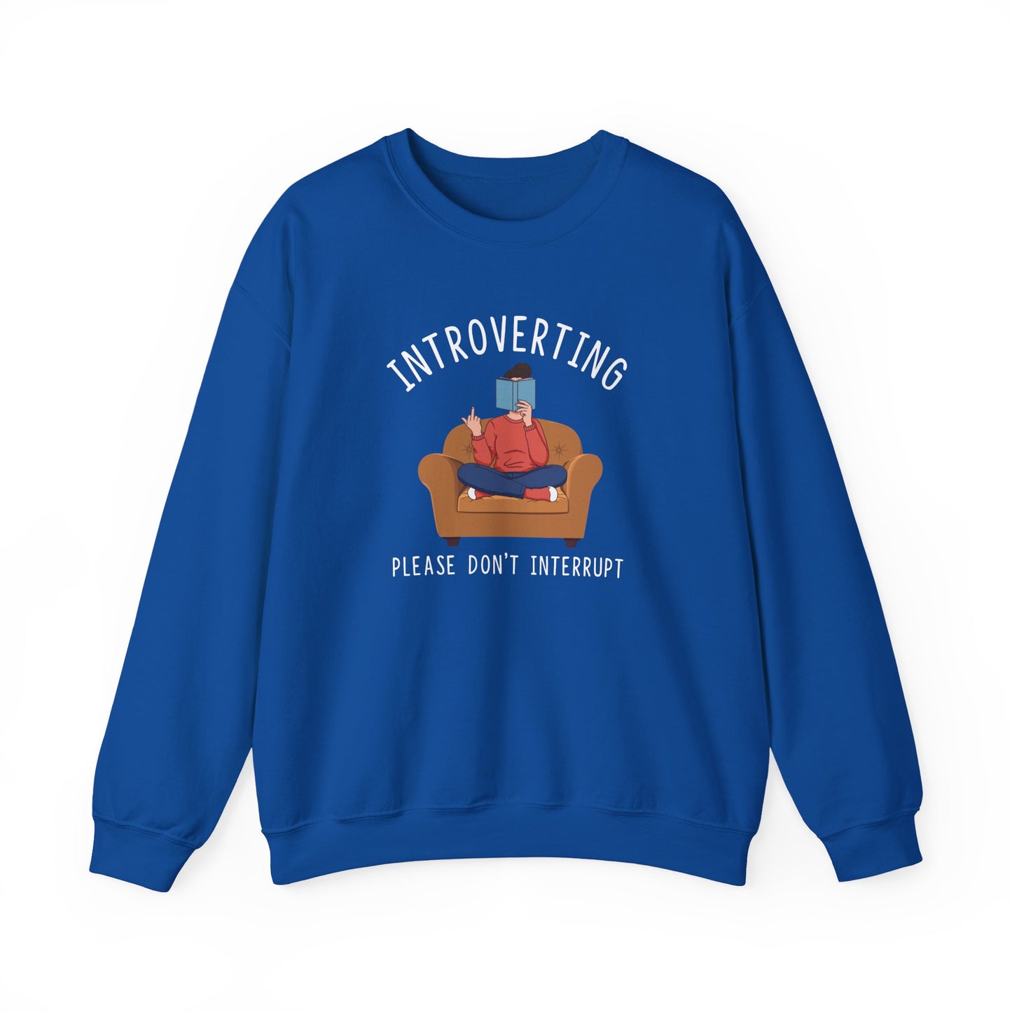 Introverting Don’t Interrupt Sweatshirt